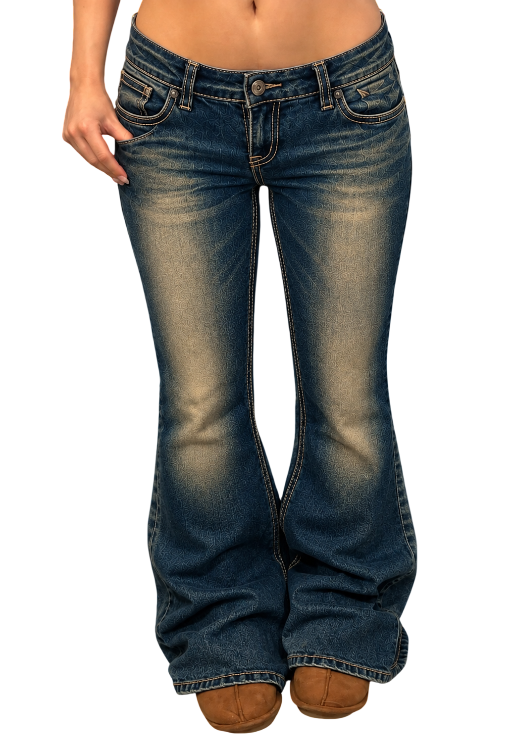 Lost Souls Jeans, seen from the front